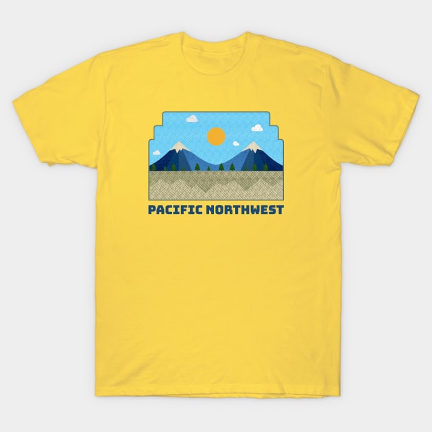 Pacific Northwest T-Shirt by happysquatch